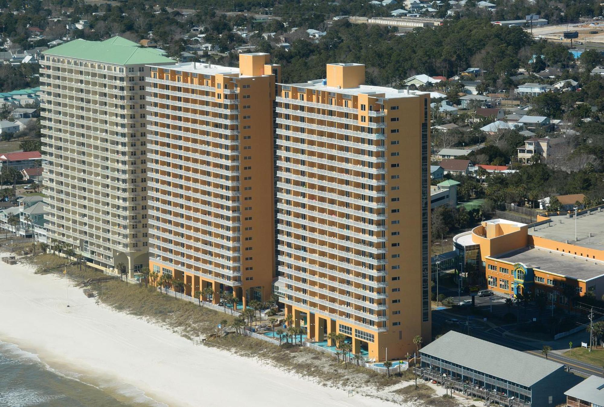 Beachfront Oasis At Splash Resort And Condos Panama City Beach Kültér fotó