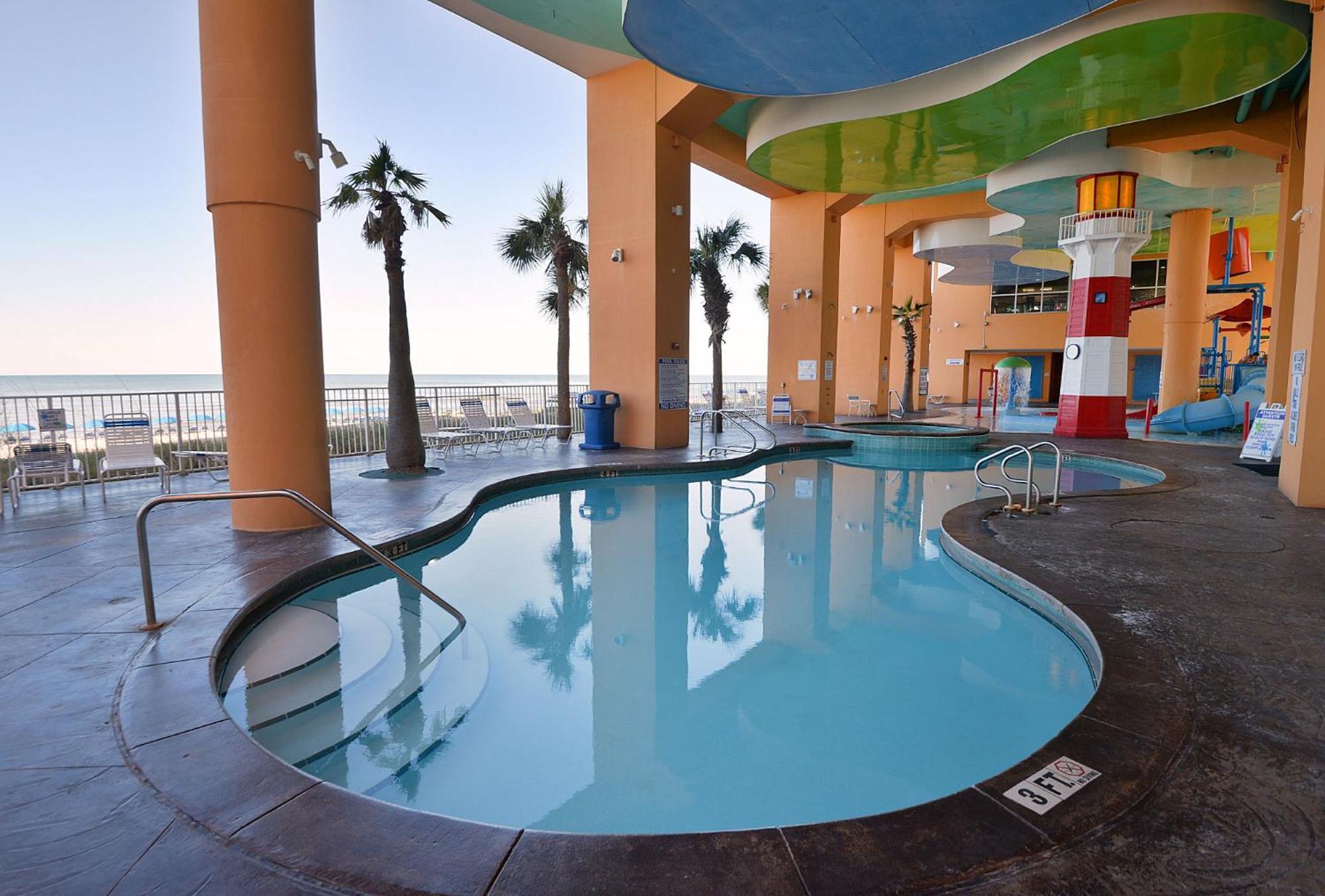Beachfront Oasis At Splash Resort And Condos Panama City Beach Kültér fotó