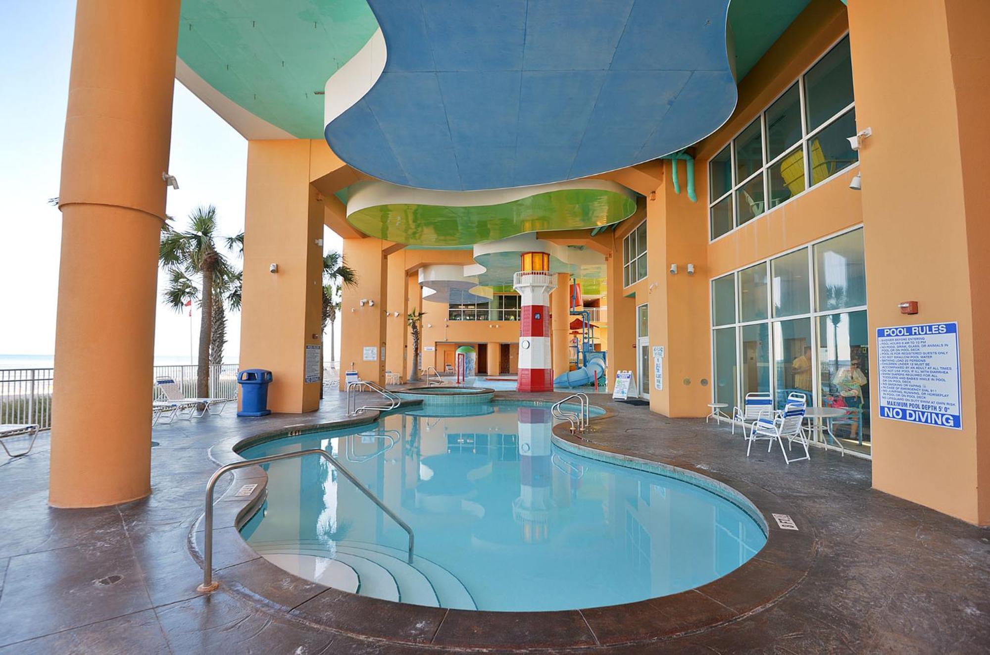 Beachfront Oasis At Splash Resort And Condos Panama City Beach Kültér fotó