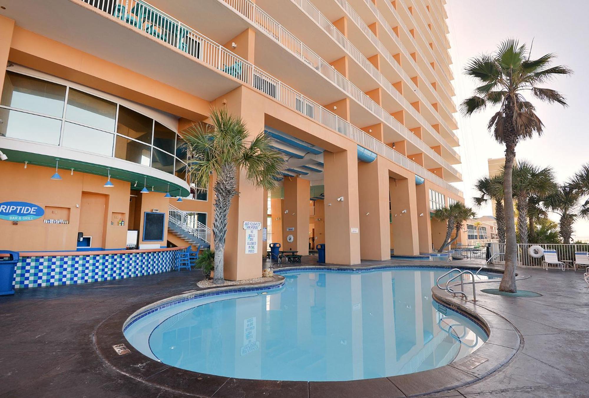 Beachfront Oasis At Splash Resort And Condos Panama City Beach Kültér fotó