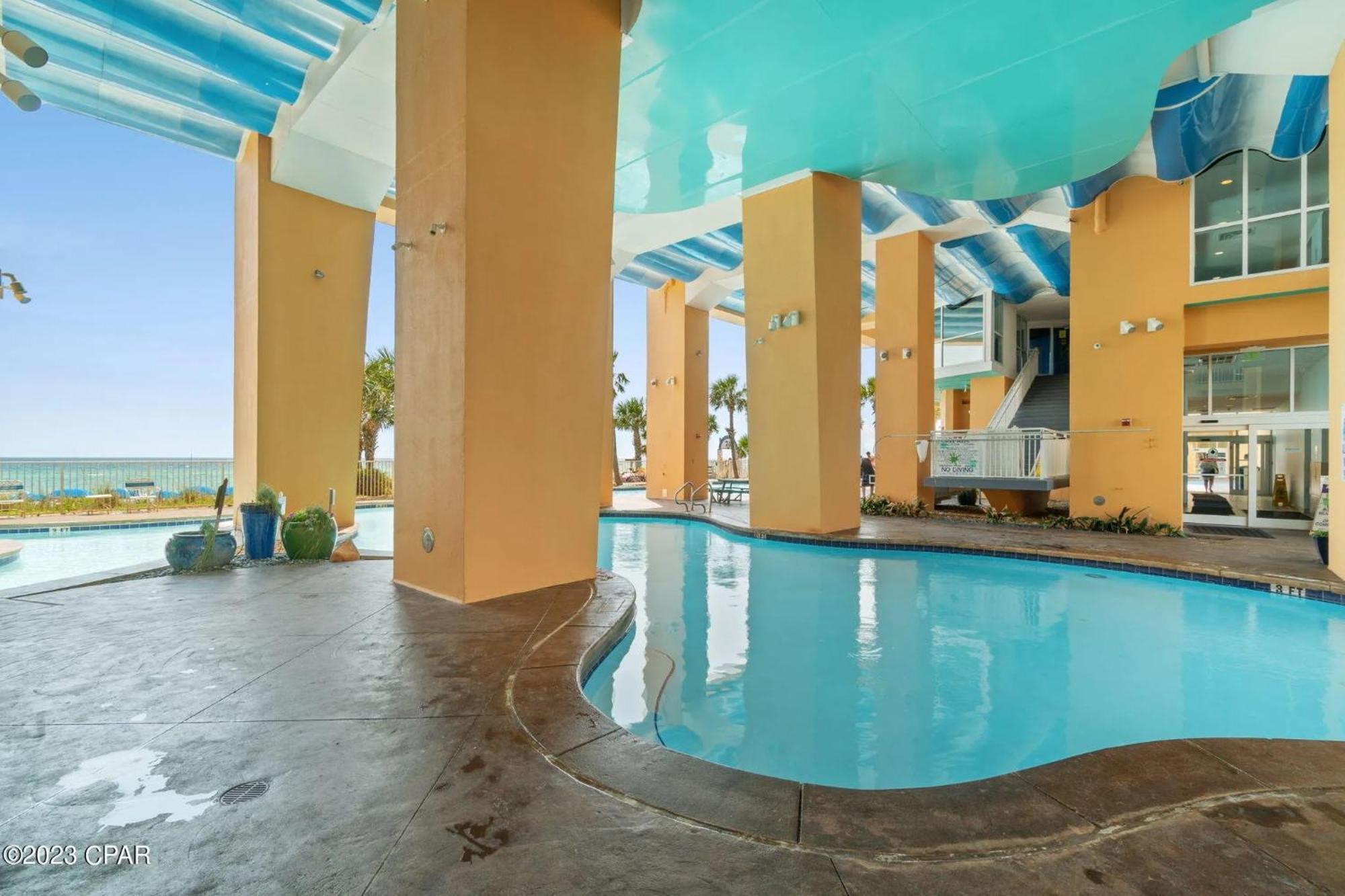 Beachfront Oasis At Splash Resort And Condos Panama City Beach Kültér fotó
